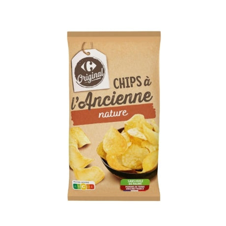 Chips à l'ancienne nature CARREFOUR ORIGINAL