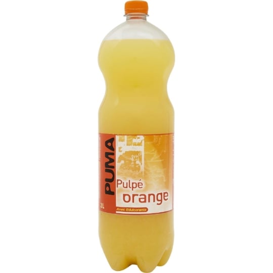 Soda pulpé orange Puma