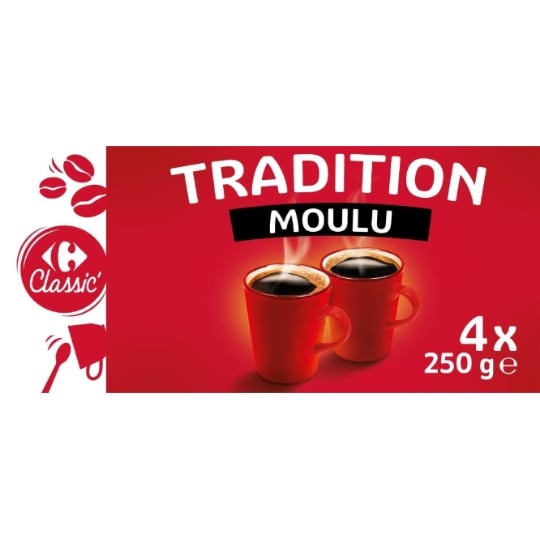 Café moulu Tradition CARREFOUR CLASSIC