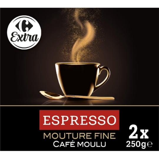 Café moulu corsé CARREFOUR EXTRA