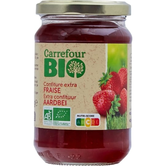 Confiture fraises Bio CARREFOUR BIO