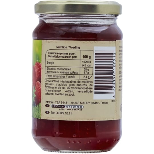 Confiture fraises Bio CARREFOUR BIO