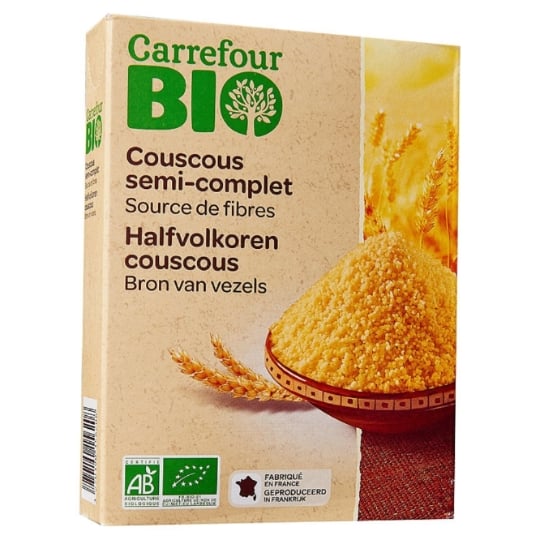 Couscous bio semi-complet CARREFOUR BIO