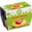 Compote pomme banane CARREFOUR CLASSIC