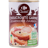 Plat cuisiné choucroute garnie CARREFOUR CLASSIC