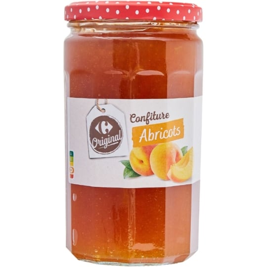 Confiture abricots CARREFOUR ORIGINAL