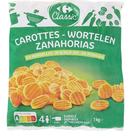 Carottes en rondelles CARREFOUR CLASSIC