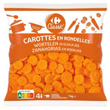 Carottes en rondelles CARREFOUR CLASSIC