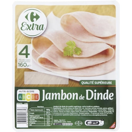 Jambon de dinde CARREFOUR EXTRA