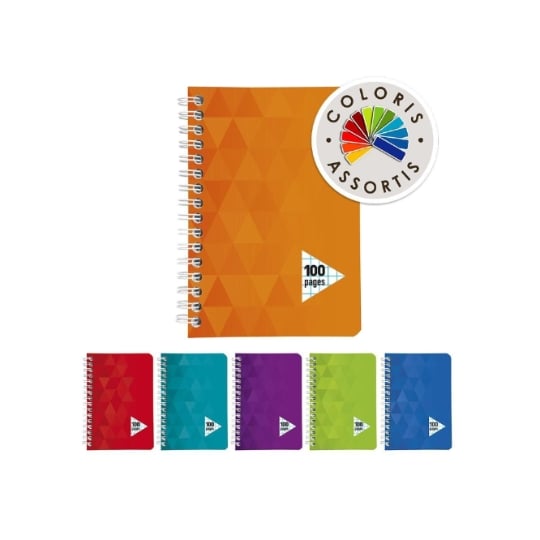 Carnet 9 x 14 cm - 100 pages - Petits carreaux CARREFOUR