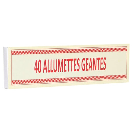 Allumettes géantes