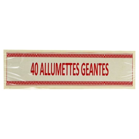 Allumettes géantes