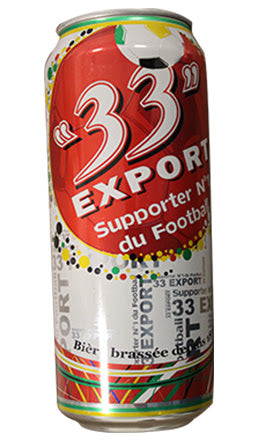 33 EXPORT Bière Boîte Lot de 70 50cl