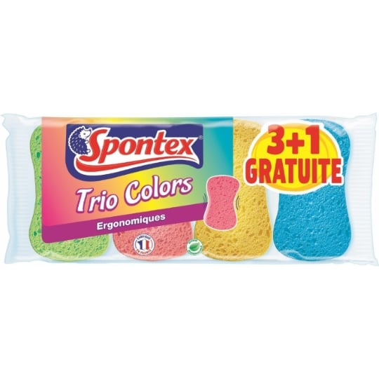 Eponges Trio Colors SPONTEX