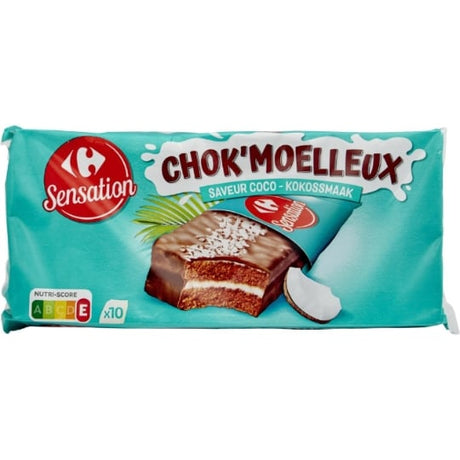 Gâteaux moelleux coco CARREFOUR SENSATION