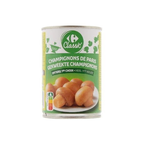 Champignons de Paris entiers 1er choix CARREFOUR CLASSIC