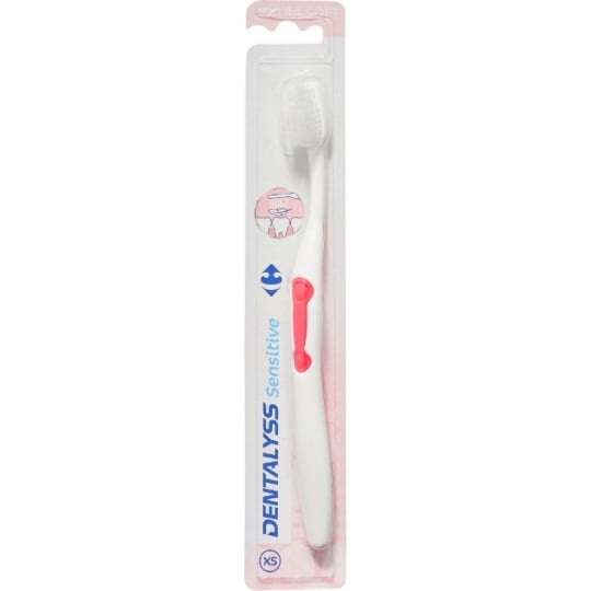 Brosse à dents Dentalyss Sensitive Extra Soft CARREFOUR