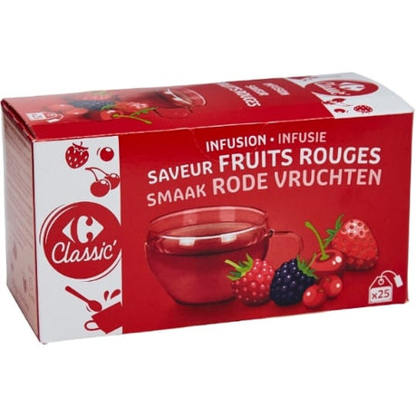 Infusion fruits rouges CARREFOUR CLASSIC