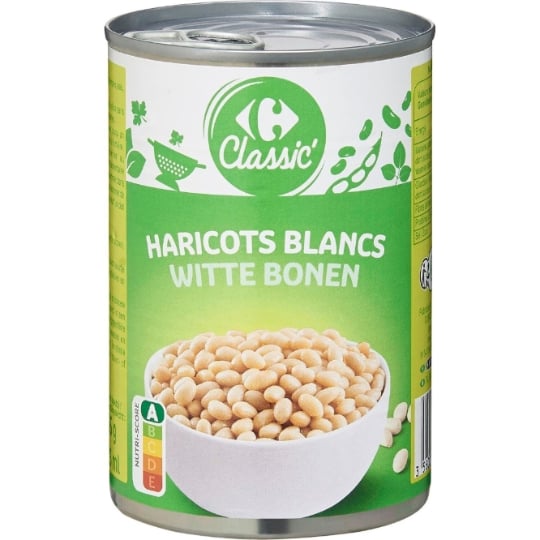 Haricots blancs CARREFOUR CLASSIC