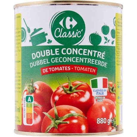 Sauce double concentré tomates CARREFOUR CLASSIC