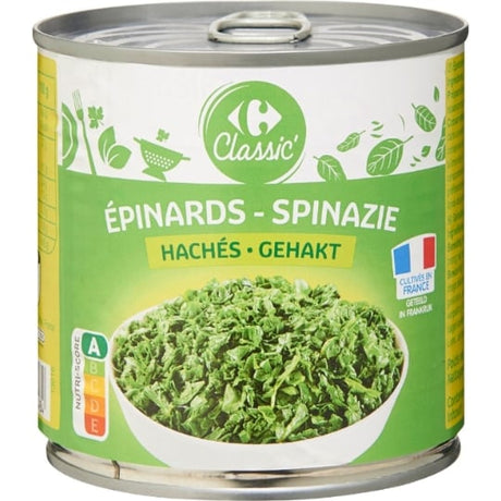 Epinards hachés CARREFOUR CLASSIC