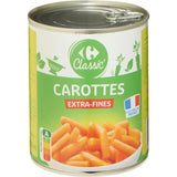 Carottes extra fines CARREFOUR CLASSIC