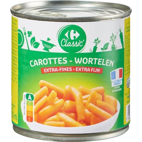 Carottes extra-fines CARREFOUR CLASSIC