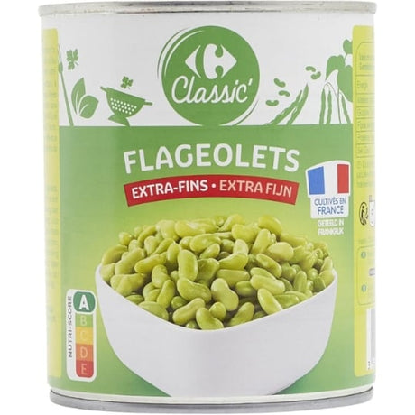 Flageolets extra-fins CARREFOUR CLASSIC