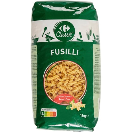 Pâtes fusilli CARREFOUR