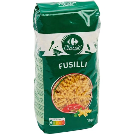 Pâtes fusilli CARREFOUR