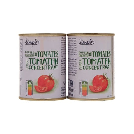 Double concentré de tomates SIMPL