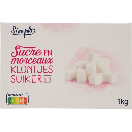 Sucre en morceaux n°4 SIMPL