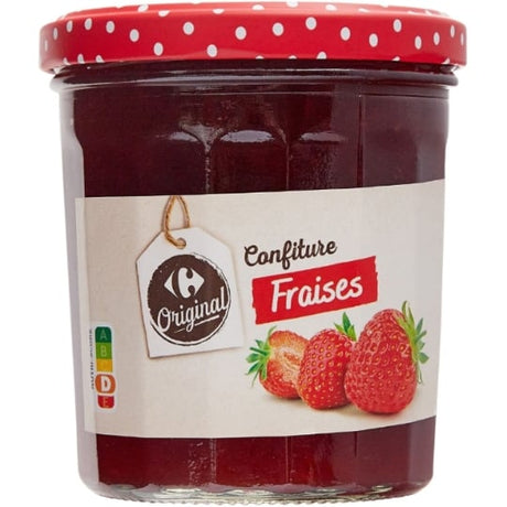 Confiture fraises CARREFOUR ORIGINAL