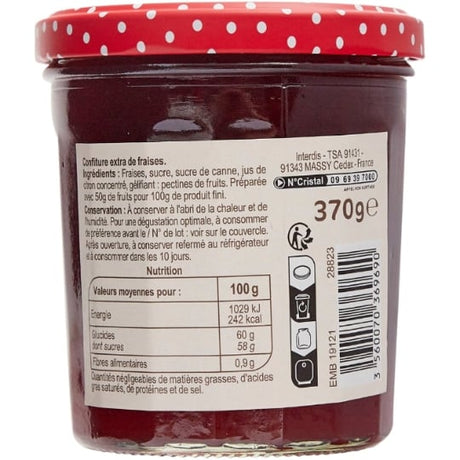 Confiture fraises CARREFOUR ORIGINAL