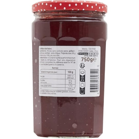 Confiture fraises CARREFOUR ORIGINAL