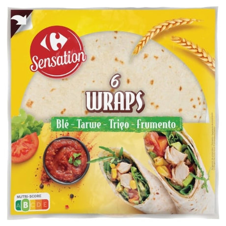 Wraps de blé CARREFOUR SENSATION