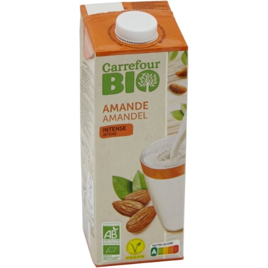 Boisson végétale amande intense Bio CARREFOUR BIO