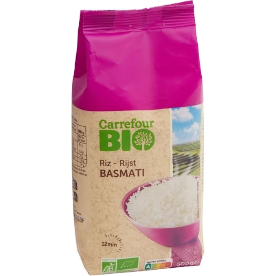 Riz basmati CARREFOUR BIO