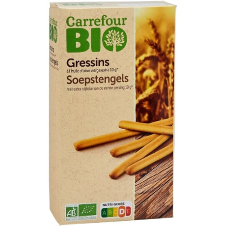 Gressins à l'huile d'olive Bio CARREFOUR BIO