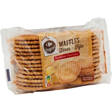 Biscuits gaufres fines pur beurre CARREFOUR ORIGINAL