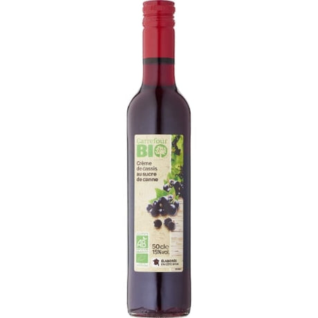 Crème de cassis Bio CARREFOUR BIO