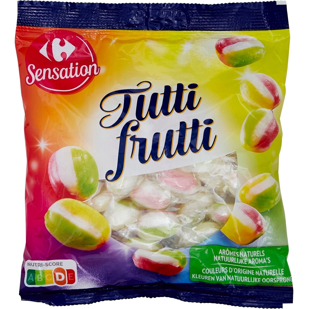 CARREFOUR Bonbons Acidulés Tutti Frutti 250g