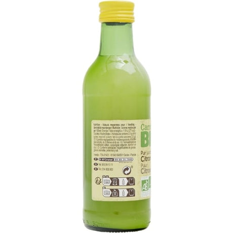 Jus de citron pur jus Bio CARREFOUR BIO