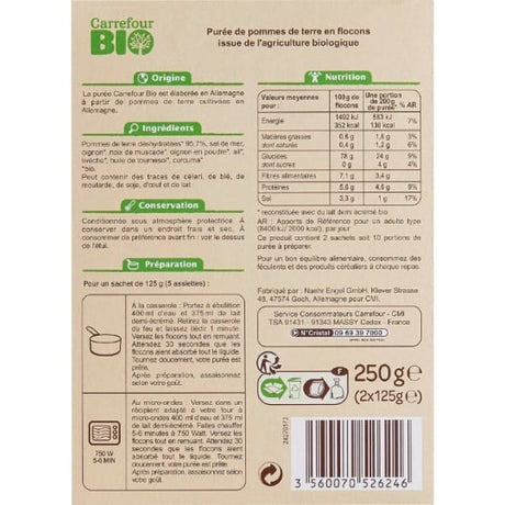 Purée Bio CARREFOUR BIO