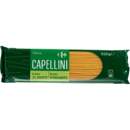 Pâtes capellini CARREFOUR