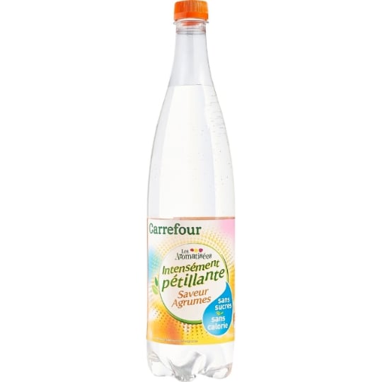 Eau gazeuse aromatisée agrumes CARREFOUR