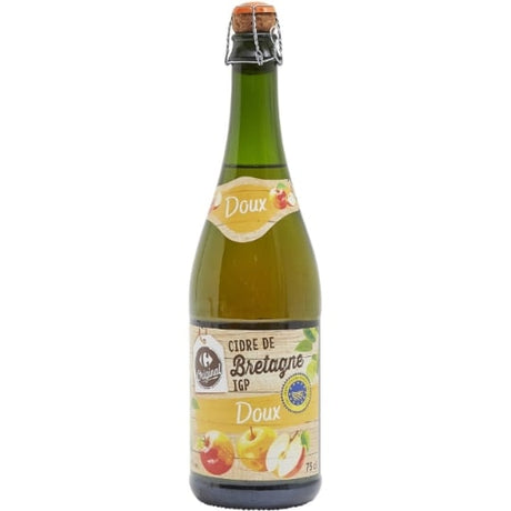 Cidre Bretagne IGP doux CARREFOUR ORIGINAL