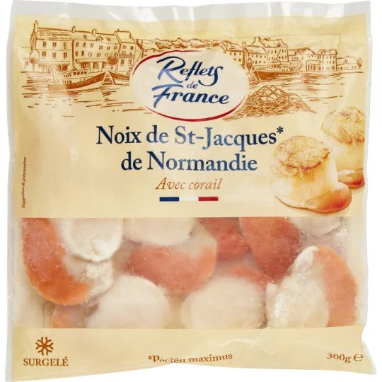 REFLETS DE FRANCE Noix de Saint-Jacques avec Corail 300 g