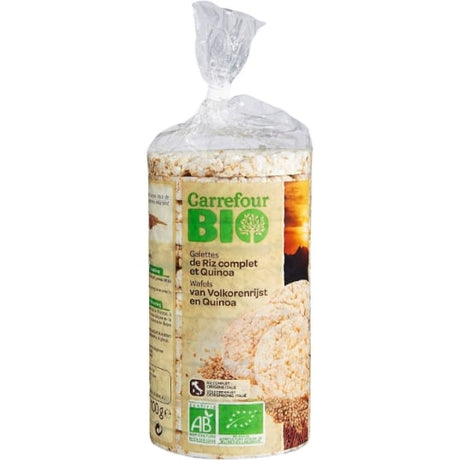 Galettes bio riz et quinoa CARREFOUR BIO