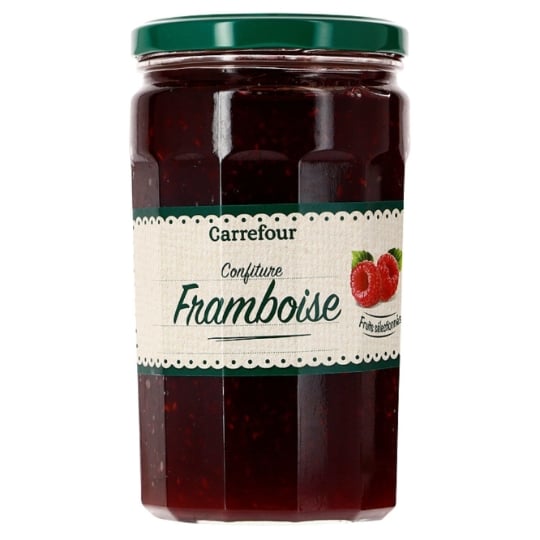 Confiture de framboises CARREFOUR